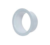 Ø 125mm Bride de Fixation Murale - Raccord de Conduit de Ventilation en PVC - Connecteur/Adaptateur pour Tuyau de Ventilation