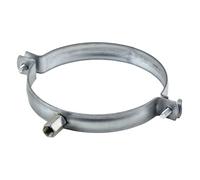 125mm Collier de Serrage en Acier Galvanisé - Pour Tube/Tuyau De Ventilation, 1 pièce