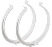 125mm Collier de Serrage en Plastique pour Tuyau D'aération - Lot de 2 Colliers de Serrage pour Tuyau de Ventilation