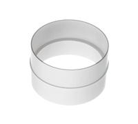 Ø 125mm Connecteur de Conduit - Conduit de Ventilation - Plastique PVC
