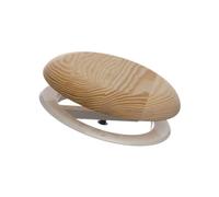 Ø 125mm Diffuseur Universel d'Alimentation et d'Extraction en Bois pour Sauna - Vanne d'Air Réglable pour Mur et Plafond - Grille de Ventilation