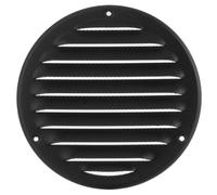 Ø 125mm Grille de Ventilation avec Moustiquaire - Grilles d'aération en Métal - Acier, Anthracite