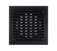 125mm Grilles D'aération - Anthracite Réglable Grille de Ventilation en Plastique