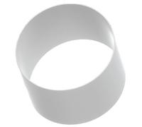 125mm Manchon de Raccordement Rond - Connexion pour Moulures en Plastique pour Système de Ventilation