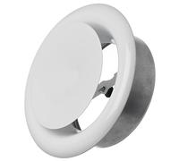 Ø 125mm Métal Diffuseur pour la Ventilation air d'admission - Grille D'aération - Vanne à Disque