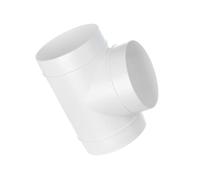 Ø 125mm Pièce en T - Connecteur Tube Rond - Plastique PVC