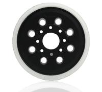 125mm Plateau Ponceuse, Plateau de Poncage avec Système, Compatible avec PEX 300 AE et PEX 400 AE, 1 Pièce Plateau Semi-Dur pour Ponceuse