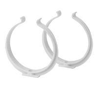 Ø 125mm PVC Support Pour Conduit - 2 supports de Fixation pour Tube Rond