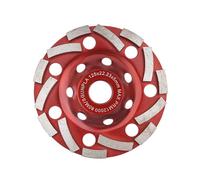 125mm X 22.2mm Diamond Grinding Disc Abrasive Cutting 7 Inch Wheel Segment Cutting Tool Angle Grinder for Concrete,Granite,Stone,Masonry,Marble,Plaster