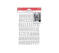 126 Lettres Thermocollantes - Blanc Enjoy - Paris