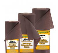 126 m² film de paillage, feutre de paillage anti-mauvaises herbes, toile de pail