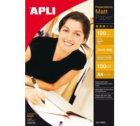 [12626-3] apli Lot de 3 Blisters 100 feuilles papier photo mat 210 x 297 mm