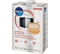 Wpro Bol à vapeur ovale universel pour micro-ondes 34×22 cm