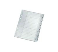 [12650000] LEITZ Intercalaires en plastique, A-Z, A5, PP, 20 pièces,