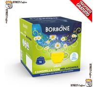 128 Capsules Café Borbone Camomille 100% Compatibles Nescafé Dolce Gusto