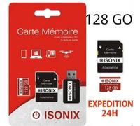 128 GB MicroSD Flash Memory Card, Micro SDHC Card, A1, UHS-I, U1, V10, Class 10 Compatible,