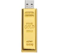 128 GO Clé USB 3.0 Flash Drive Stick Mémoire Alliage De Zinc OR Luxe