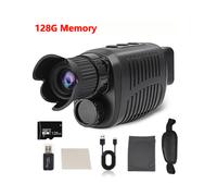 (128 Go de mémoire) Appareil de vision nocturne monoculaire Caméra infrarouge HD 1080P Télescope de