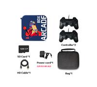 (128 Go filaire) Console de jeu Arcade Box pour PS1/N64/DC Boîte de jeu 256 Go Vidéo rétro classique