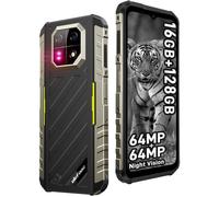 128 Go ROM Téléphone Ulefone Armor 22 16 Go (8 Go + 8 Go) de RAM, smartphone Android 13 téléphone 6,58"",6600 mAh NFC 64 MP (vert)