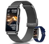 128+ Modes Sportifs Montre Connectée Femme Homme, 1,47"HD Montre Femme avec Bluetooth, Météo, Sommeil, Pression Artérielle, SpO2, Fréquence Cardiaque, Rappel Sédentarité, Smartwatch Santé Android/iOS