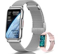 128+Modes Sportifs Montre Connectée Femme Homme, 1,47""Hd Smartwatch Femme Sport Bracelet Bluetooth, Météo, Sommeil, Spo2, Pression Artérielle, Cycle Menstruel, Hrv, Rappel Sédentarité Pour Android/Io