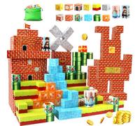 128 Pièces Construction Magnetique Enfant, Cubes de Jeu Magnétiques pour Enfants, Blocs de Constructions Aimantés, Cadeau pour Garçon et Fille, jeu de Construction pour Enfants 3 4 5 6 7 8 9 10 Ans