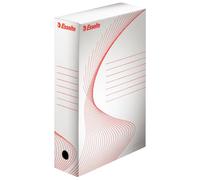 Esselte Boîte archives Boxy – Lot de 25 – Dos de 80 – Carton blanc