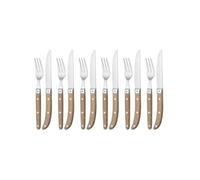 1280636046 SET DE COUVERTS A STEAK RANCH, 12 PIECES