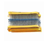 1280pcs/lot 64values Resistor Kit 1/8W 1% Metal Film Resistor Assortment Kit Set 1ohm - 10mohm resistor samples DIY pack NWPNLXEA