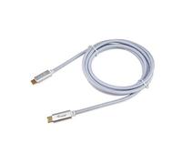 Equip 128360 Câble USB 3.2 Gen 2 C vers C, M/M, 3.0m, PD 100W, 4K/60Hz, 10Gbps, blanc