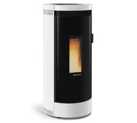 1283600-POELE A GRANULES ETANCHE-9KW-A+-FLAMME VERTE 7*-CSTB-FOYER FONT NORDICA EXTRAFLAME - DEBBYCXBLANC