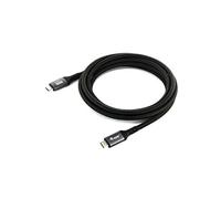 128382 câble USB USB4 Gen 2x2 2 m USB C Noir