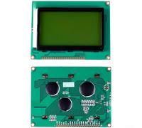 12864 Module d'affichage LCD 128 x 64 points avec police chinoise intégrée et interface I2C, écran jaune/vert/bleu, STN, pour MATRIX (B)
