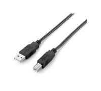 [128862] equip Câble USB 2.0, fiche USB-A USB-B, 5,0 m, noir