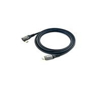 Equip Câble USB 2.0 C vers C 128892 – coudé à 90°, M/M, 2 m, PD 100 W, noir