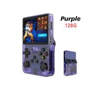 (128G Purple) R36s nouvelle console de jeu portable open source Linux écran IPS 3,5 pouces portable
