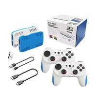 128G X10 PRO GameStick 4K HD TV Console de jeu vidéo jeux 3D 40 + simulateurs S905 x 3 jeux rétro double contrôleur 2.4G - 128GB 50K GAMES