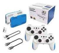 128G X10 PRO GameStick 4K HD TV Console de jeu vidéo jeux 3D 40 + simulateurs S905 x 3 jeux rétro double contrôleur 2.4G - 128GB 50K GAMES