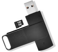 128Gb Enregistreur Vocal 3072 Kbps Dictaphone Vocal Portable Usb C Enregistreur Audio Parfait-Microphone Pour Réunions Entretiens Conférences Cours Interviews