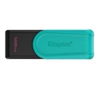 Kingston Technology DataTraveler 128GB Portable USB 3.2 Gen 1 Exodia S (Noir/Turquoise), 128 Go, USB Type-A, 3.2 Gen 1 (3.1 Gen 1), Pivotant, 8,32 g,