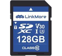 128GB SD Card Camera, SDXC Card XV13, UHS-I, U3, V30, Class 10, Camera Memory Card, Read Speed Up to 98MB/s, Write Up to 75MB/s SD Memory Card