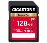 128GB SDXC Memory Card, Camera Plus Serial, Speed 100MB/s. Compatible with Canon Nikon Sony Panasonic Camera, V30 U3 UHS-I Class 10 for UHD Video, with 1 Mini Case