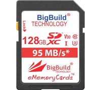 128GB UHS-I U3 95MB/s Memory Card for Nikon D3400, D500, D5300, D5500, D5600, D610, D7200, D750, D7500, D850 Camera
