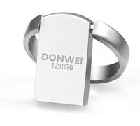 128GB USB 2.0 Flash Drive 128GB Mini USB Flash Drive with External Memory High Speed USB Flash Drive Compatible with Computer/PC/Smartphone