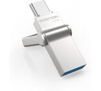 128GB USB C Flash Drive,USB 3.0 Type C Speed 100MB/s OTG 2 in 1 Waterproof Mini Portable Stick Flash Drive Lightweight for Computer/TV/Car/Player