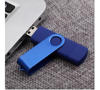 128GO Clé USB 3.0 Mémoire Flash Drive Originale OTG Pour Android Smartphone PC BLEU
