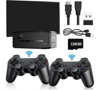 128Go ensemble Console de jeux rétro HD PS2 20000+ jeux + Double manettes sans fil 2.4G HDMI
