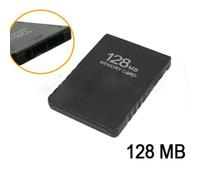 128mb Carte Mémoire Pour Playstation 2 Ps2 Noir