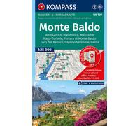 129 monte baldo, malcesine, nago- torbole, garda, caprino veronese - Echelle 1 : 250 000 - Collectif - Kompass Karten - Atlas / carte